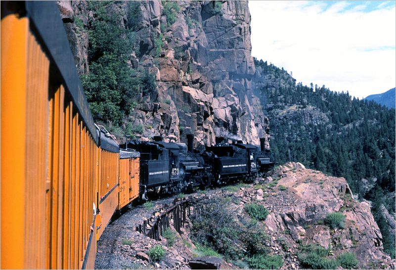 Durango Silverton train with Ron Char Chad Darcy